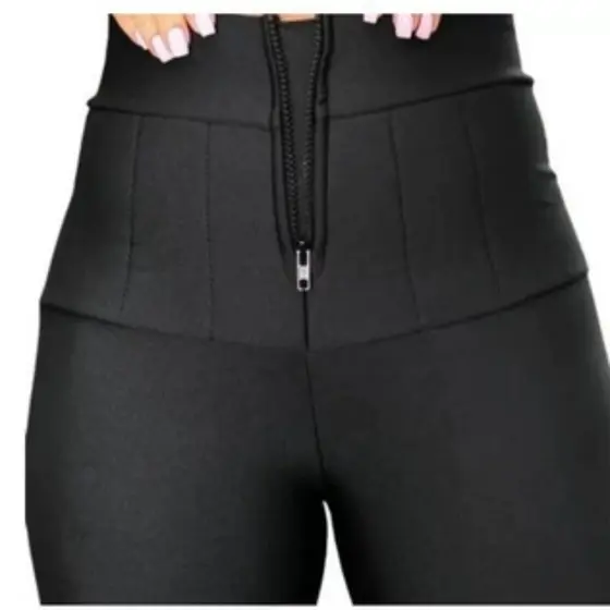 Calça Lipo Super Tecido Suplex Power Legging Modeladora PP ao Plus Size