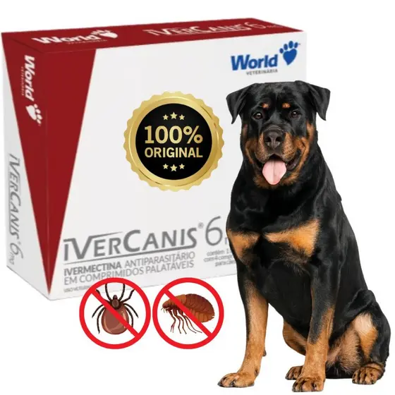 Remedio Carrapatos Pulgas Para Cachorro Que Dura 6 meses 4 comprimidos - Envio imediato