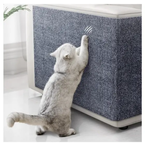 Tapete Arranhador Para Gatos Auto-Adesivo Proteçao Para Sofa