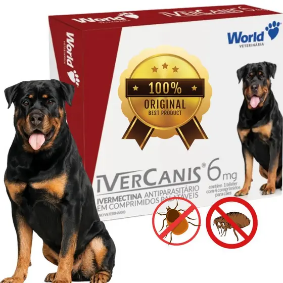Remedio Carrapato Pulgas Para Cachorro Que Dura 6 Meses 4 comprimidos - envio imediato