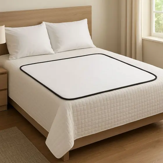 Kit 2 Protetores Higiênicos p Cama Lavável Geriátrico 90x100