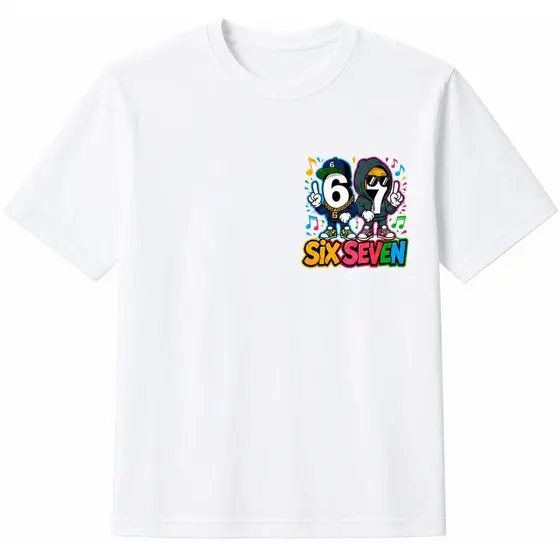 Camiseta Infantil Menino 67 Six Seven