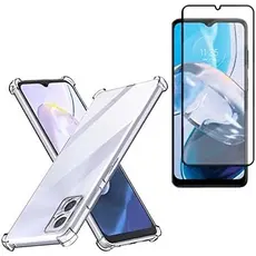 Kit Capa Anti Impacto + Película Vidro 3D P/ Moto G14