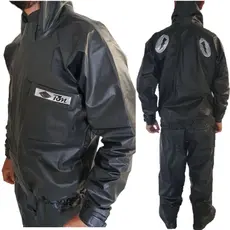 Capa De Chuva Motoboy Moto Proteção Chuva Impermeavel Rm Bronze