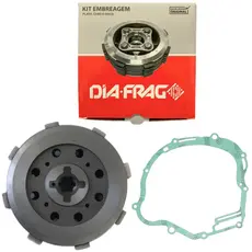 Embreagem Completa Moto Original Diafrag Ybr Factor Xtz 125
