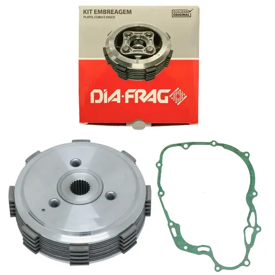 Embreagem Completa Original Diafrag Bros 160 Cg 160 Fan Titan Start Cargo Xre 190