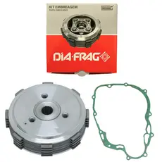 Embreagem Completa Original Diafrag Bros 160 Cg 160 Fan Titan Start Cargo Xre 190