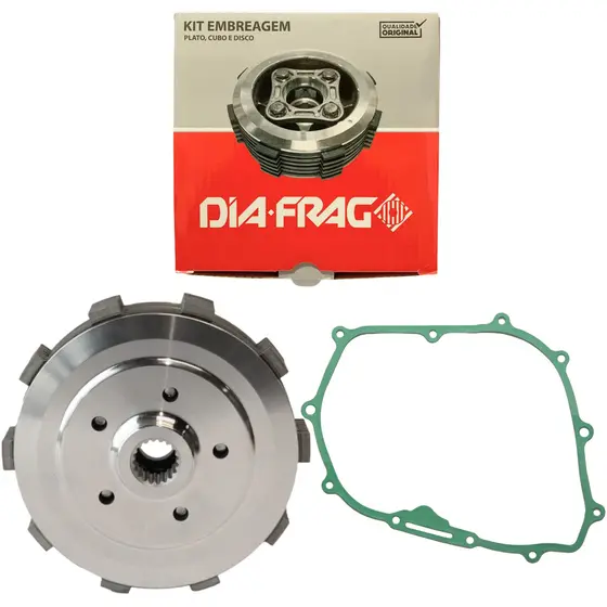Kit Embreagem Completa Original Diafrag Moto Cb 300 Xre 300 Honda