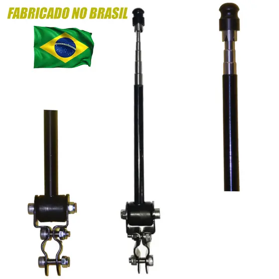 Antena Anti Pipa Para Moto Cg 160 Titan Fan Start Fazer fz25 Twister Mt-03 Factor Pcx Nmax Corta Linha Chilena