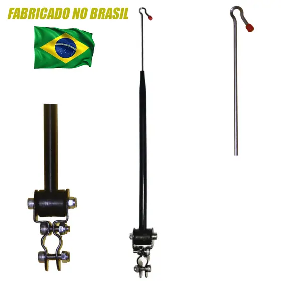Antena Corta Linha Chilena Moto Titan Fan Start Nmax Pcx Fazer Fz Twister Cb 300 Jojafer 2 Estágios