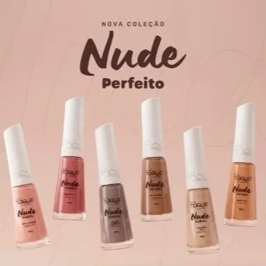 Lançamento NUDE PERFEITO, esmaltes novo toque