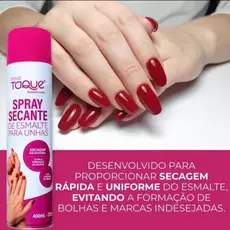 Spray Secante para Esmalte novo toque PROFISSIONAL