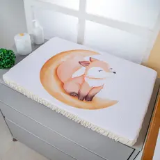 Trocador de Comoda Impermeável para Bebê Raposinha