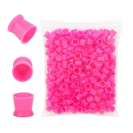 Batoque Silicone Artpig com Ventosa Médio Tatuagem 100un - 2 Cores