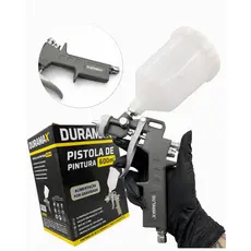 Pistola de Pintura Gravidade 600ml Bico 1.5mm Duramax Profissional Multiuso automotiva Moveis Portão