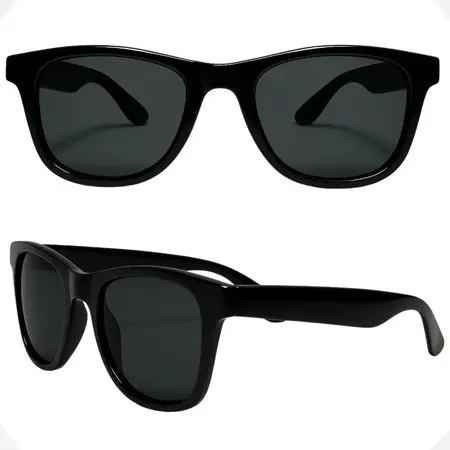 Kit 10 a 40 Óculos de Sol Lente Escuro Preto Para Evento Festa Baladas Casamento Formatura Raves