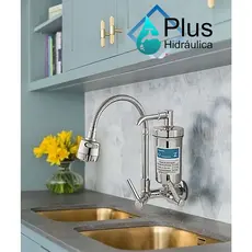 Torneira De Parede Com Filtro Gourmet Cozinha De aço Inox