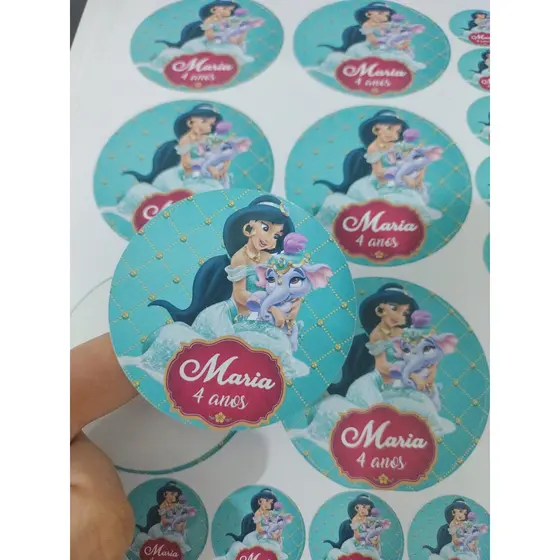 Folhas adesivas em papel fotográfico glossy