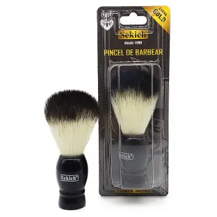 Pincel de Barbear A106, 979BM, 739K Gold - Sekich