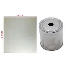 Kit Ponta Ponteira Bico Magnetron Microondas Redonda + Mica Micro- ondas