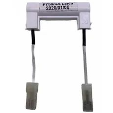 Porta fusivel de microondas com fusivel 5kv 750ma