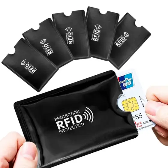 Protetor Bloqueador de Cartão Bancario RFID Anti Furto JTK