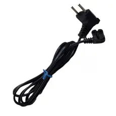 Cabo De Força Ac Samsung Tipo 8 90 Graus 2mt Preto
