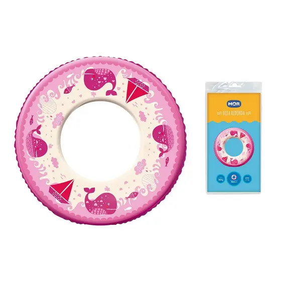 Boia Inflável Infantil Redonda Estampada Praia Piscina Resistente