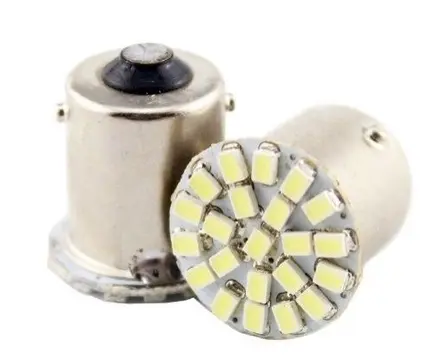2 Lampadas Re 22 Leds - Gol G2 G3 G4 G5 G6 G7 - 1 Polo 12v