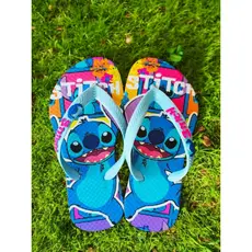 Chinelo Feminino Infantil STICTH lilo  Sandalia de Dedo  Blogueirinha Divertidamente filme margarida Verão Lançamento