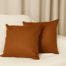Kit Capa de Almofadas Decorativas Suede Lisas 45x45cm | 8 Cores Lindas | Sofá Sala Quarto Conforto