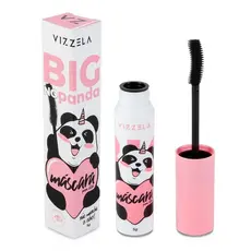 Máscara Para Cílios Rímel Big No Panda Vizzela Vegano Pincel Curvado Envio Rapido