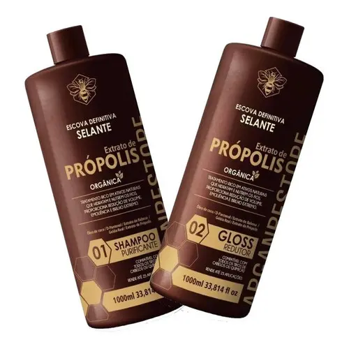 Escova Progressiva Agle S/cheiro S/ardência S/F Propolis