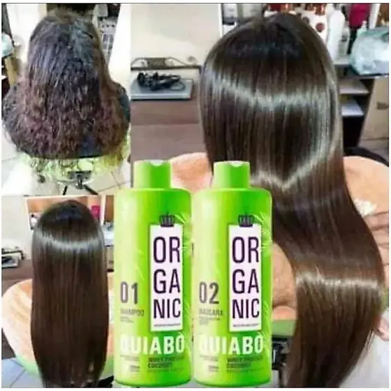 Progressiva de quiabo Profissional Liso Duradouro Todos os Tipos de Cabelo alisa sem sofrencia liso+