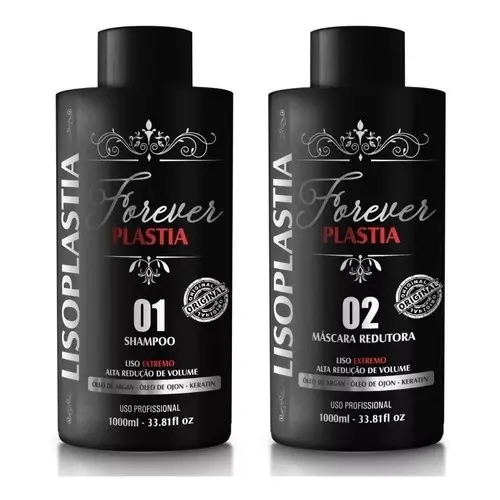 Melhor Forever Progressiva S/F Cabelo Afro Alisa100%