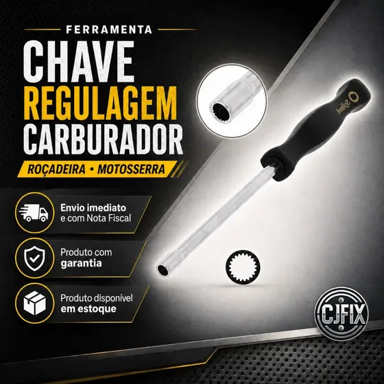 FERRAMENTA Chave Regulagem Carburador Roçadeira Motoserra