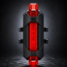 Luz Lanterna Traseira Bike Bicicleta Led Recarregável Usb