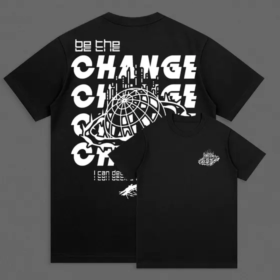 CAMISETA BASICA THE CHANGE PLANETA