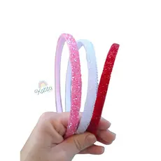 Tiara De Strass Pedras Coloridas, tiara infantil, arquinho de cabelo menina, laço infantil