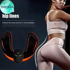 thickca EMS Estimulador Muscular Quadris Braços Abdômen Trainer Abs Inteligente Músculo Abdominal Casa Emagrecimento Fit