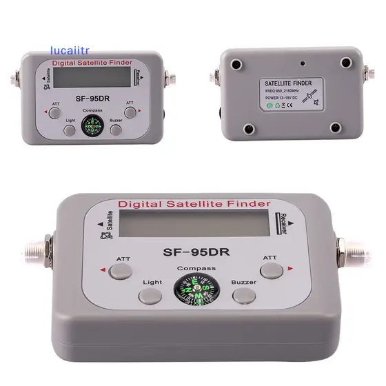 lucaiitr Localizador Digital De Satélite Sinal Apontador De TV Via Ferramenta Receptor BR