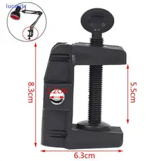 lucaiitr Braet Braçadeira Acessórios DIY Clipe Fixo Suporte De Montagem De Luz Para Lâmpada De Mesa BR