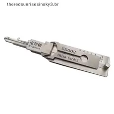 TSBR 2 Em 1 Ferramenta SS002 Losmith Ferramentas Para Perda Civil De Porta Doméstica .