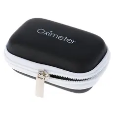 Bolsa para monitor de oximetria de pulso, bolsa com zíper saco de armazenamento de oxímetro