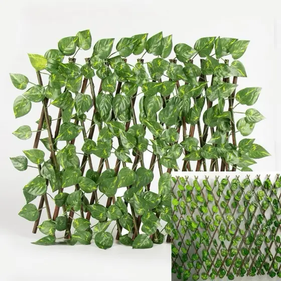 Treliça Painel Gradil de Madeira Jardim