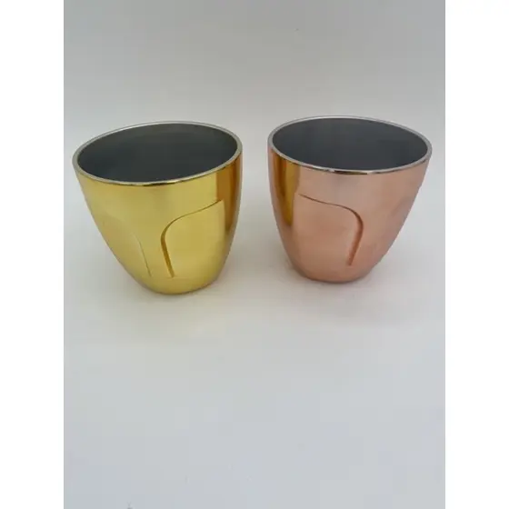 Vaso decorativo de plástico para flores