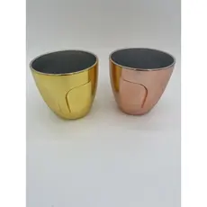 Vaso decorativo de plástico para flores