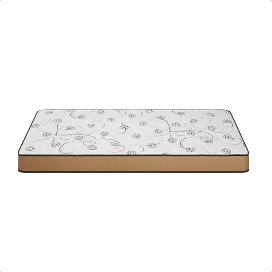Colchao Solteiro D33 100% Espuma – Conforto e Estilo para Seu Quarto