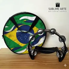 capa para pandeirola/ case pandeirola/ pandeirola Brasil /capa Pernambuco
