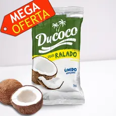 Coco Ralado Ducoco Pacote 1KG - LIQUIDAÇÃO!